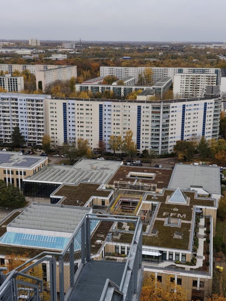 Blick über das Freizeitforum.