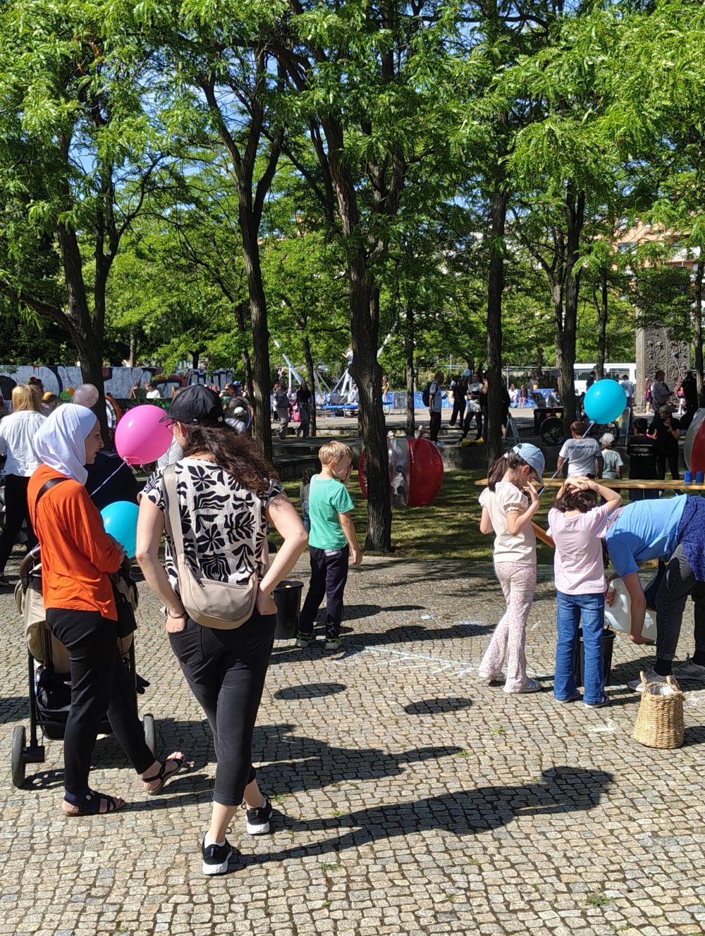 Stimmung beim Ferienauftakt